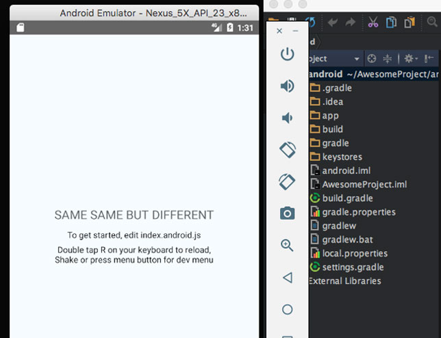 Writing a simple mobile app with ReactNative Part 1