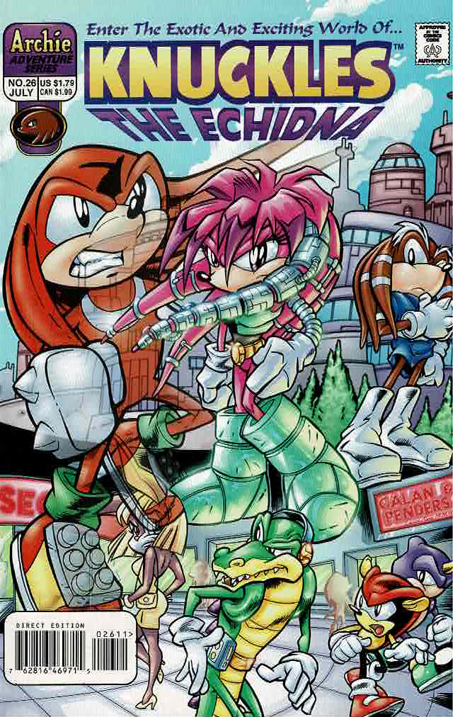 KNUCKLES THE ECHIDNA ISSUE 26 KEN
