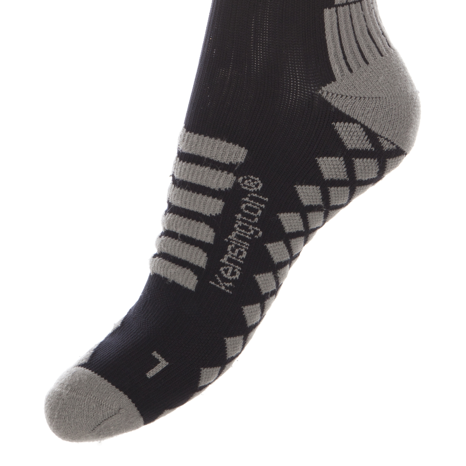 Kensington® Cushioned Compression black AntiDVT Flight Socks for Men
