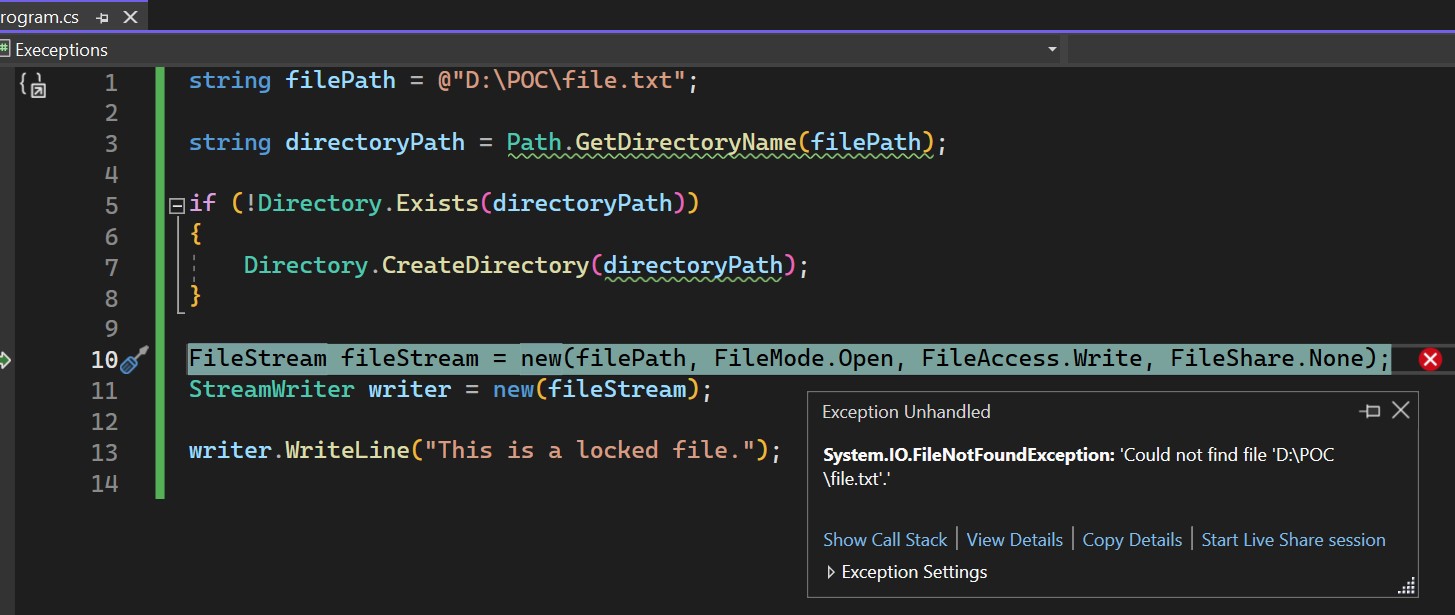 Learn C Part 6 Exceptions in C Tutorial