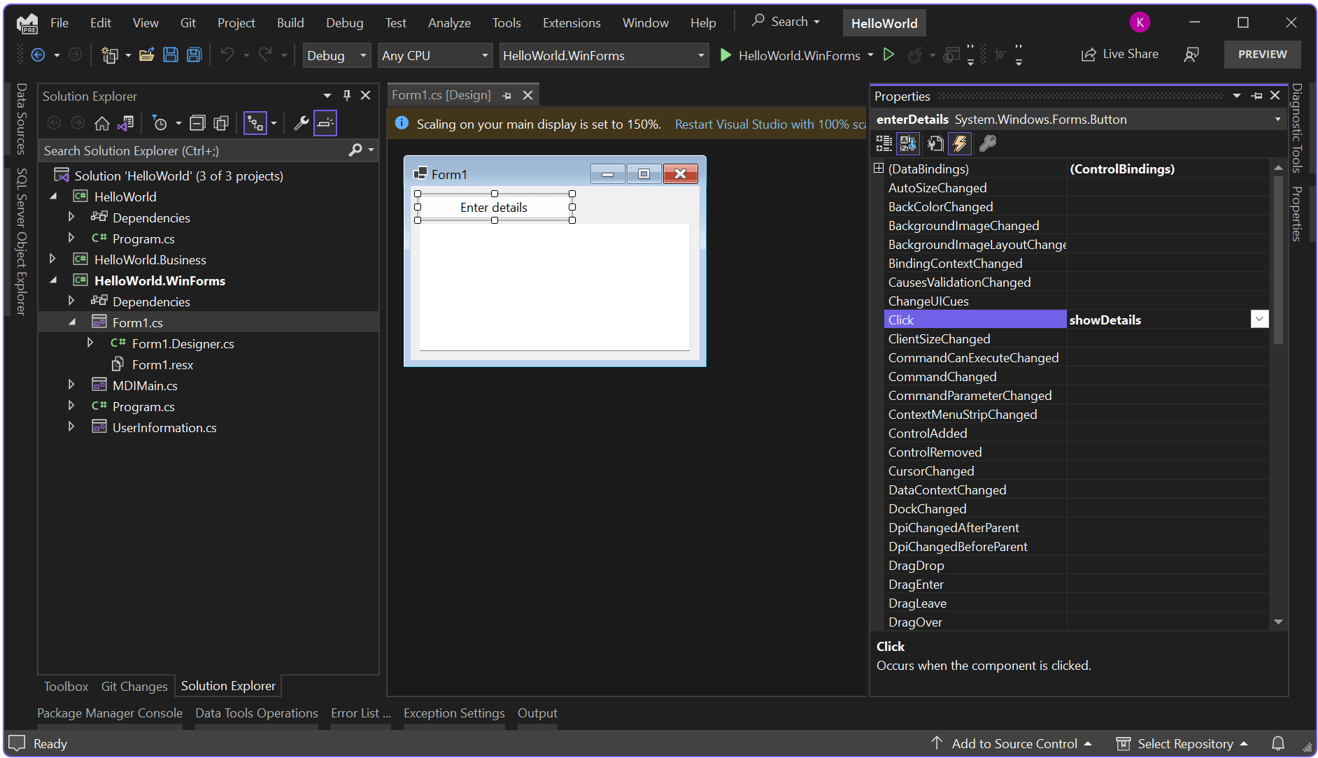 Learn C Part 13 Events Learn all about events