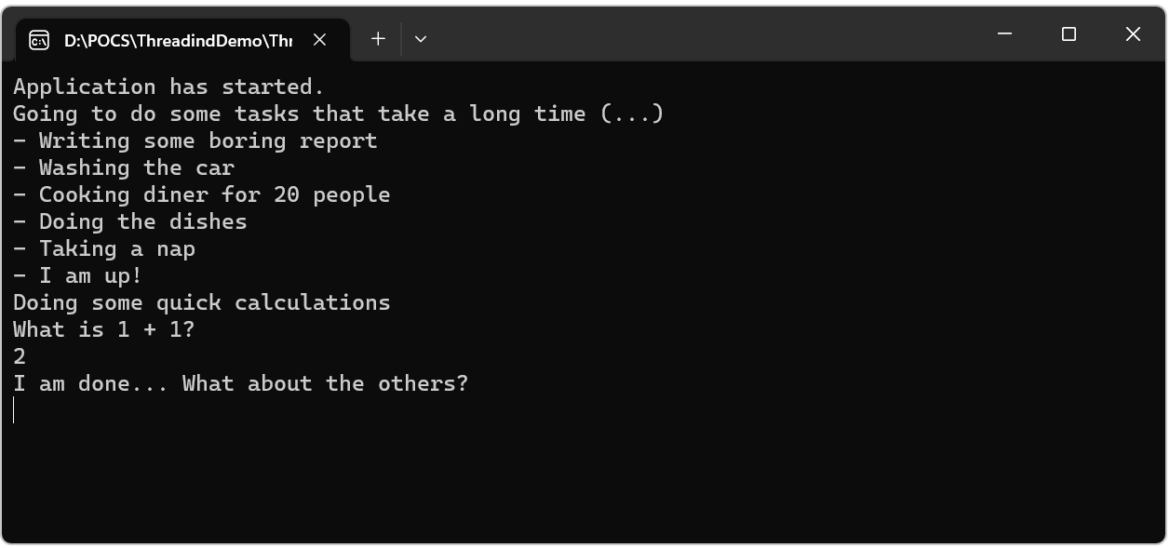 Learn C Part 22 Tasks And Threading Kens Learning Curve
