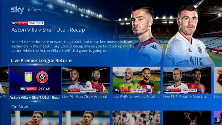 Premier League Football on Sky Sports Best Deals & Matches