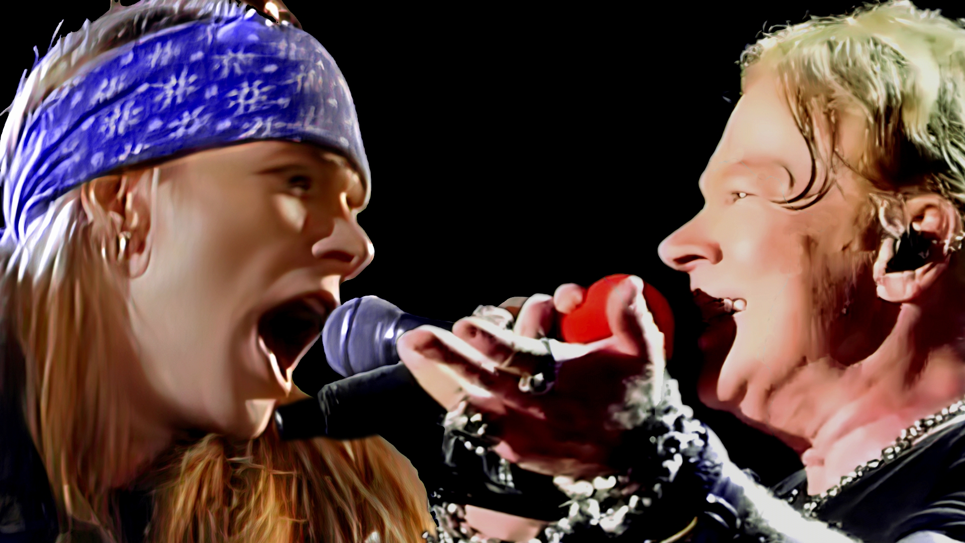 Axl Rose Singers Then And Now