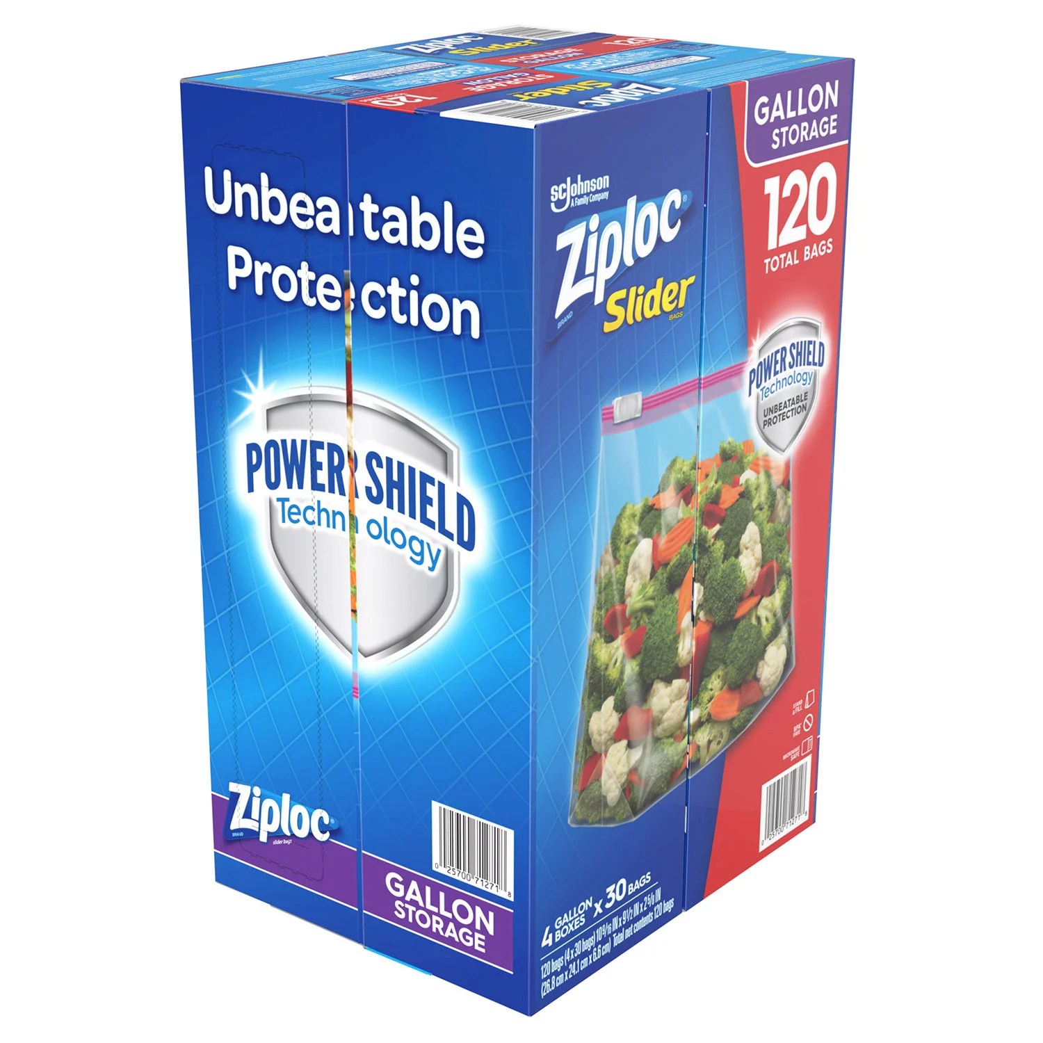 Ziploc Storage Slider Gallon Bags (120 ct.) Price in Kenya Kentex Cargo