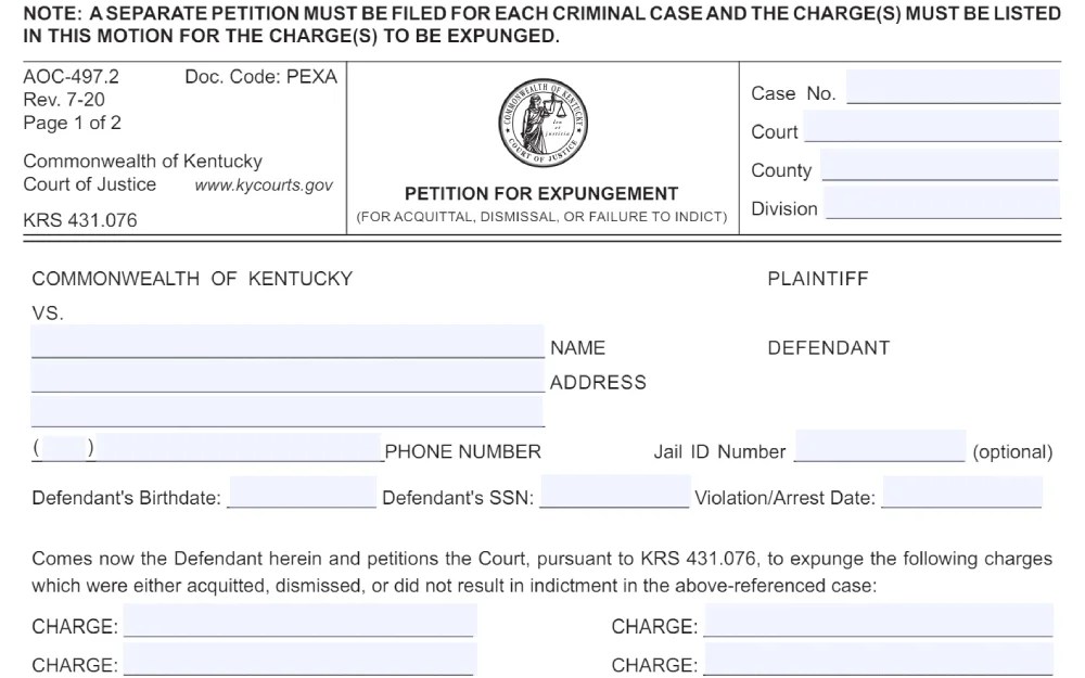 Access Kentucky Arrests & Criminal Records for Free (All KY Counties)