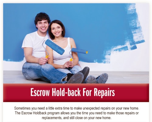 Repair Escrows for Kentucky USDA, FHA, VA, Fannie Mae Home loans