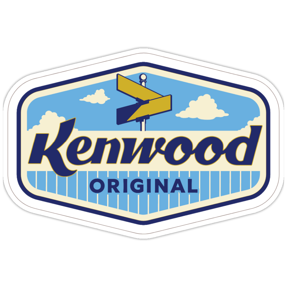 Kenwood Badge Logo Sticker Kenwood