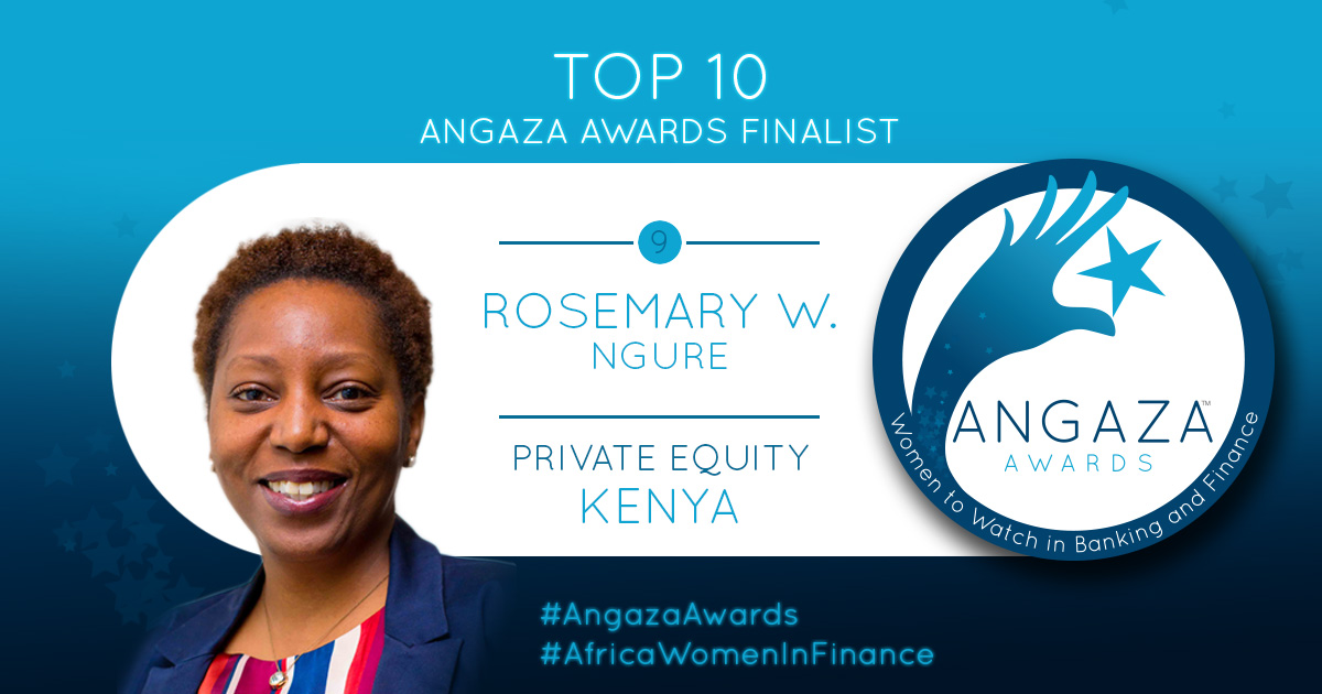 Angaza Awards Top 10 Finalists; No. 9; Rosemary Ngure