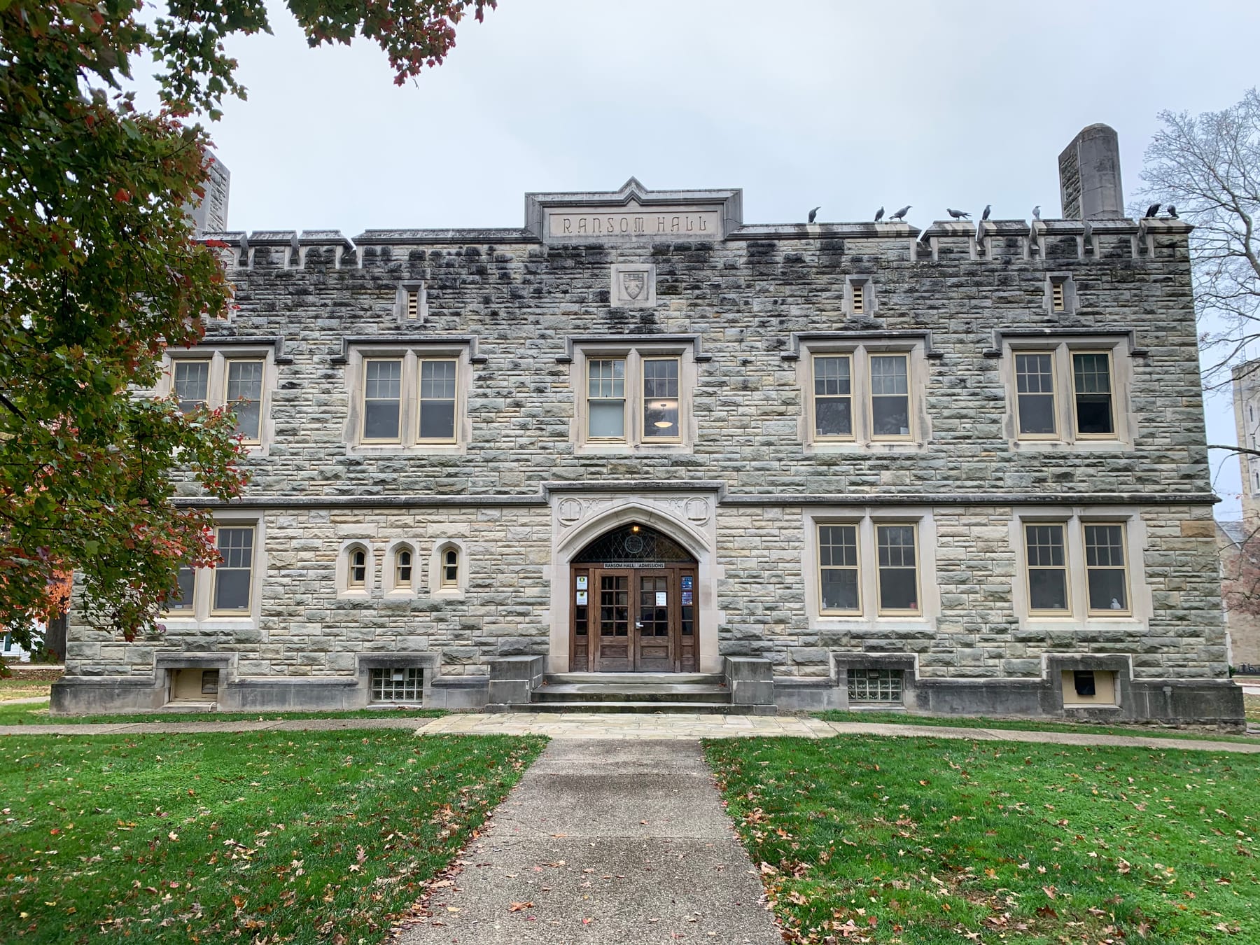 Admissions continued with tours throughout quiet period — The Kenyon