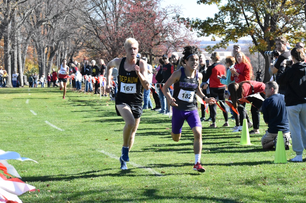 Minahan, Harnsberger place 2nd at NCAC Championship — The Kenyon Collegian
