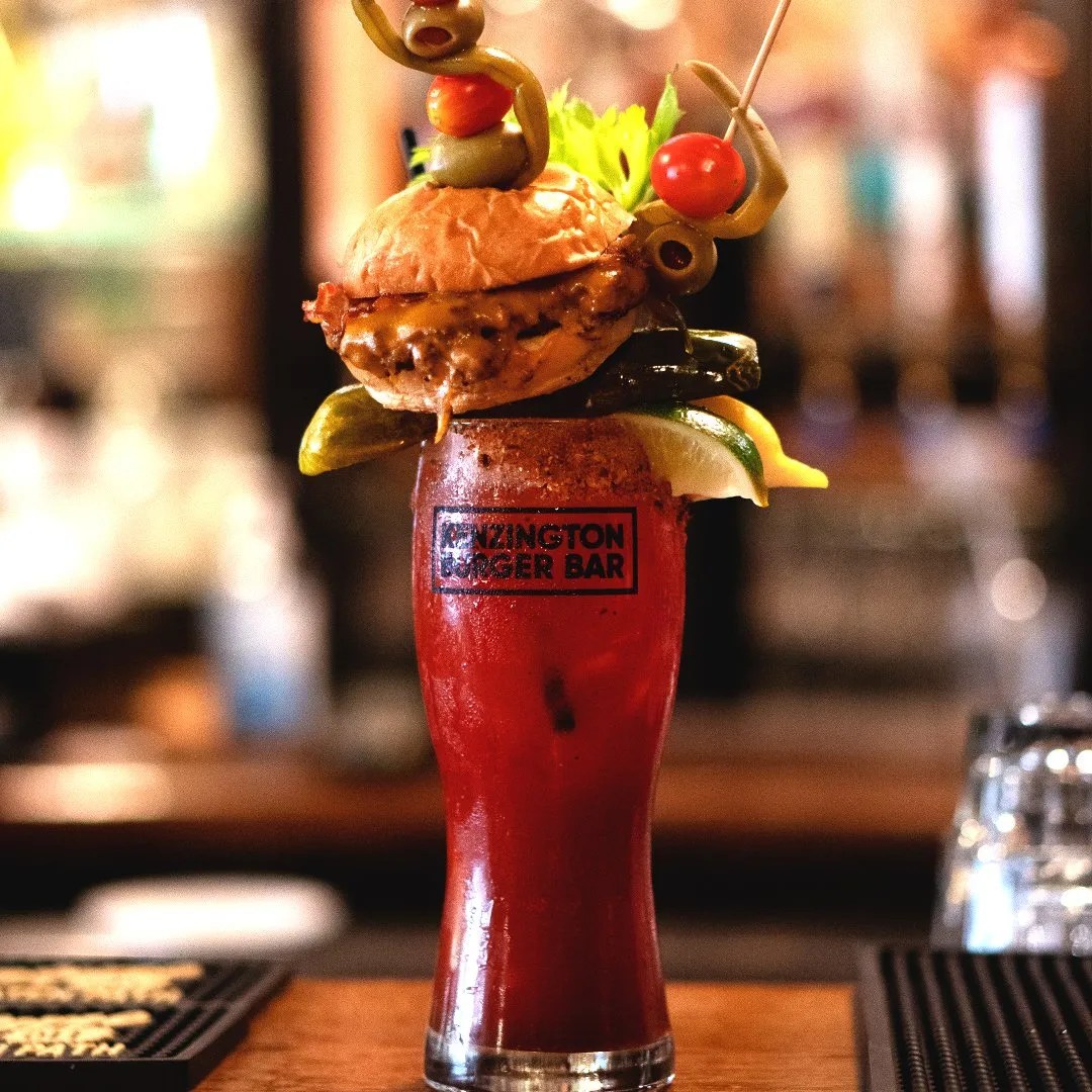 Kenzington Burger Bar Burgers, Drinks, Entertainment