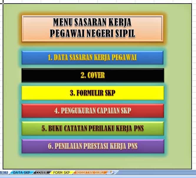 Aplikasi Penilaian Prestasi Kerja PNS (Guru)