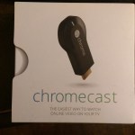 Chromecast in retail packaging
