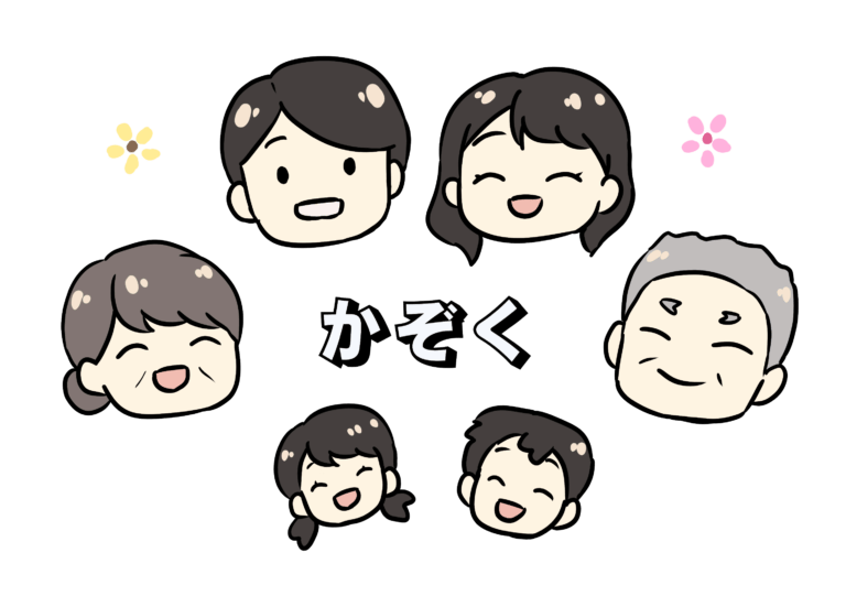 【Kata Benda 12】Kosakata Anggota Keluarga dalam Bahasa Jepang (Kazoku