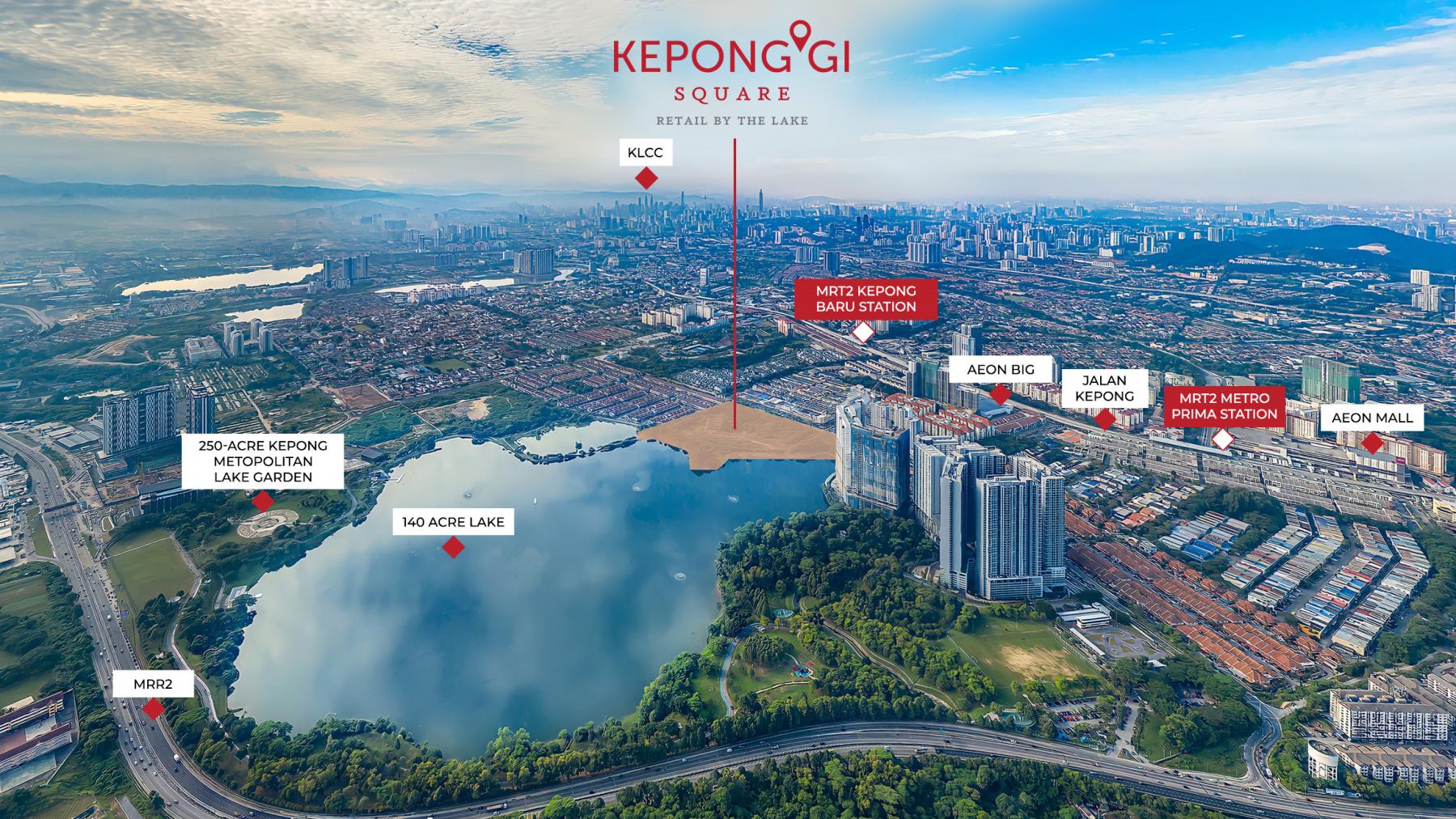 Keponggi Square Kepong Metropolitan Lake Garden MLD Sdn Bhd