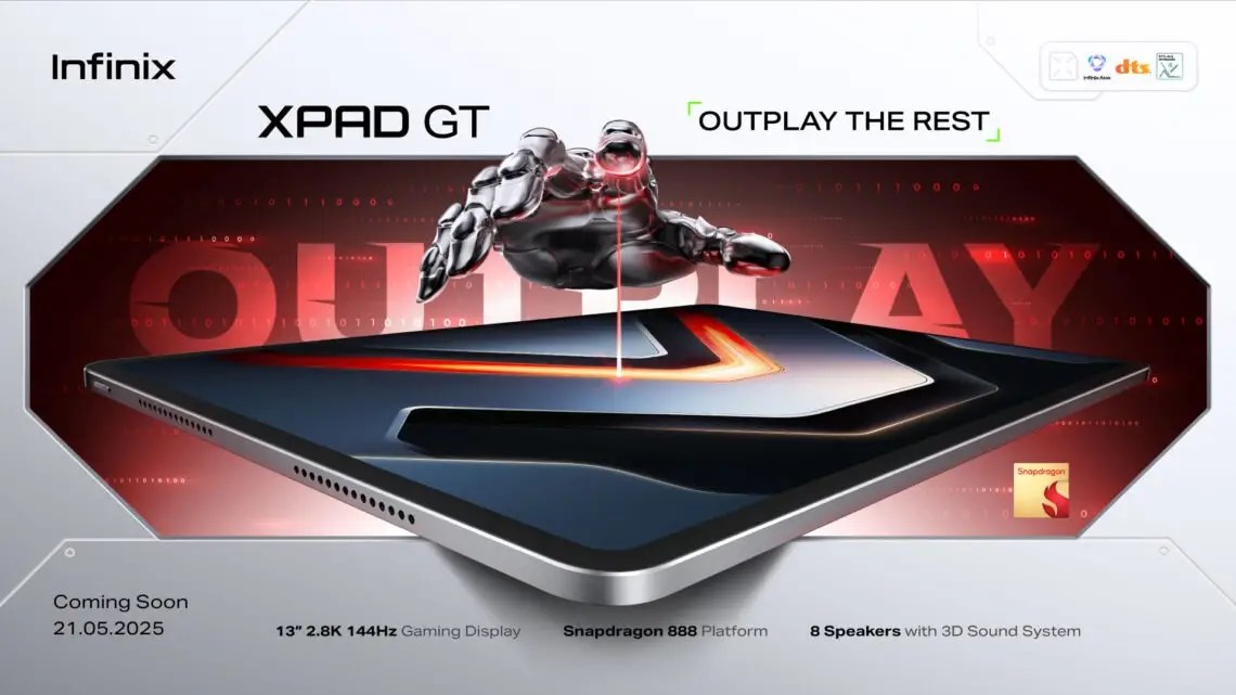 Infinix XPad GT Resmi Meluncur: Tablet Gaming Murah dengan Snapdragon 888 dan Layar 144Hz