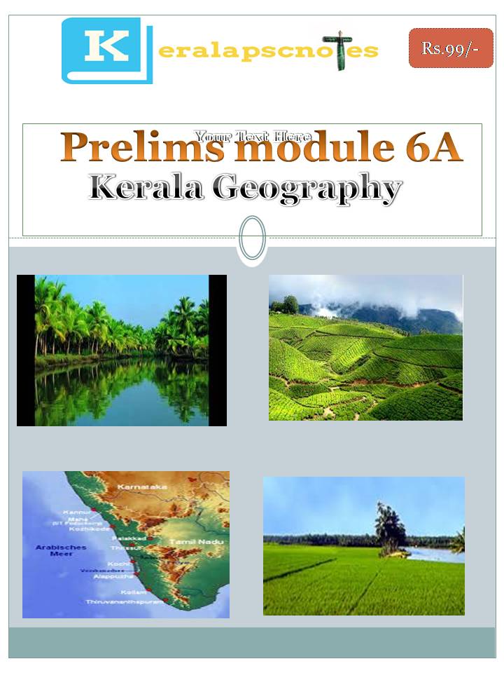 Geography of Kerala Kerala PCS Exam Notes
