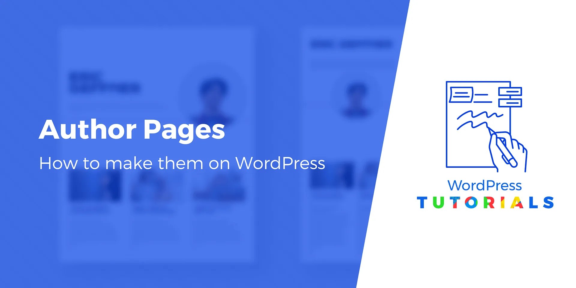 WordPress Author Pages How to Make Custom Author Pages KERBCO 