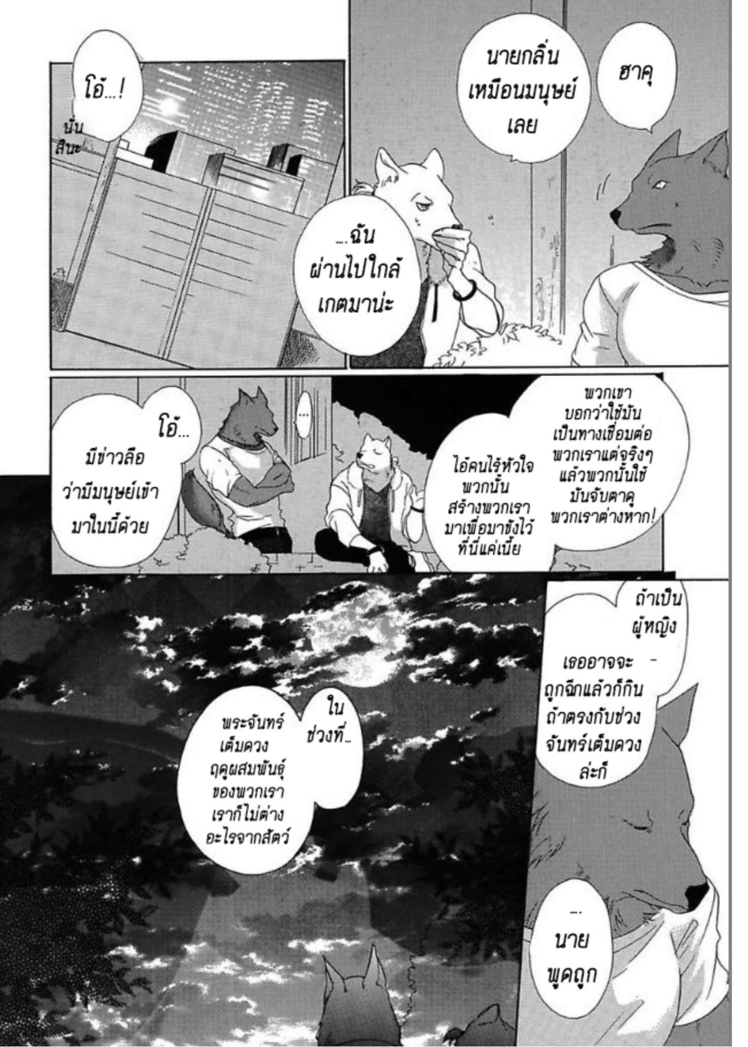 Hana and the beast man ch1 เกิดมาแปล translates