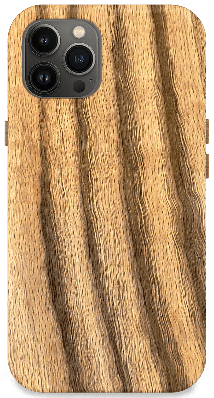 Kerf Select Red Oak Wood Phone Case