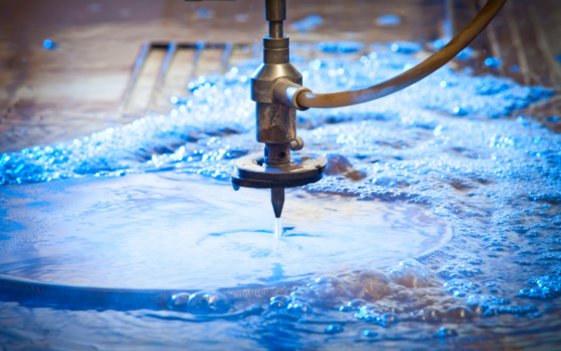 What Thickness of Metal Can a Waterjet Cutter Through? Kerf