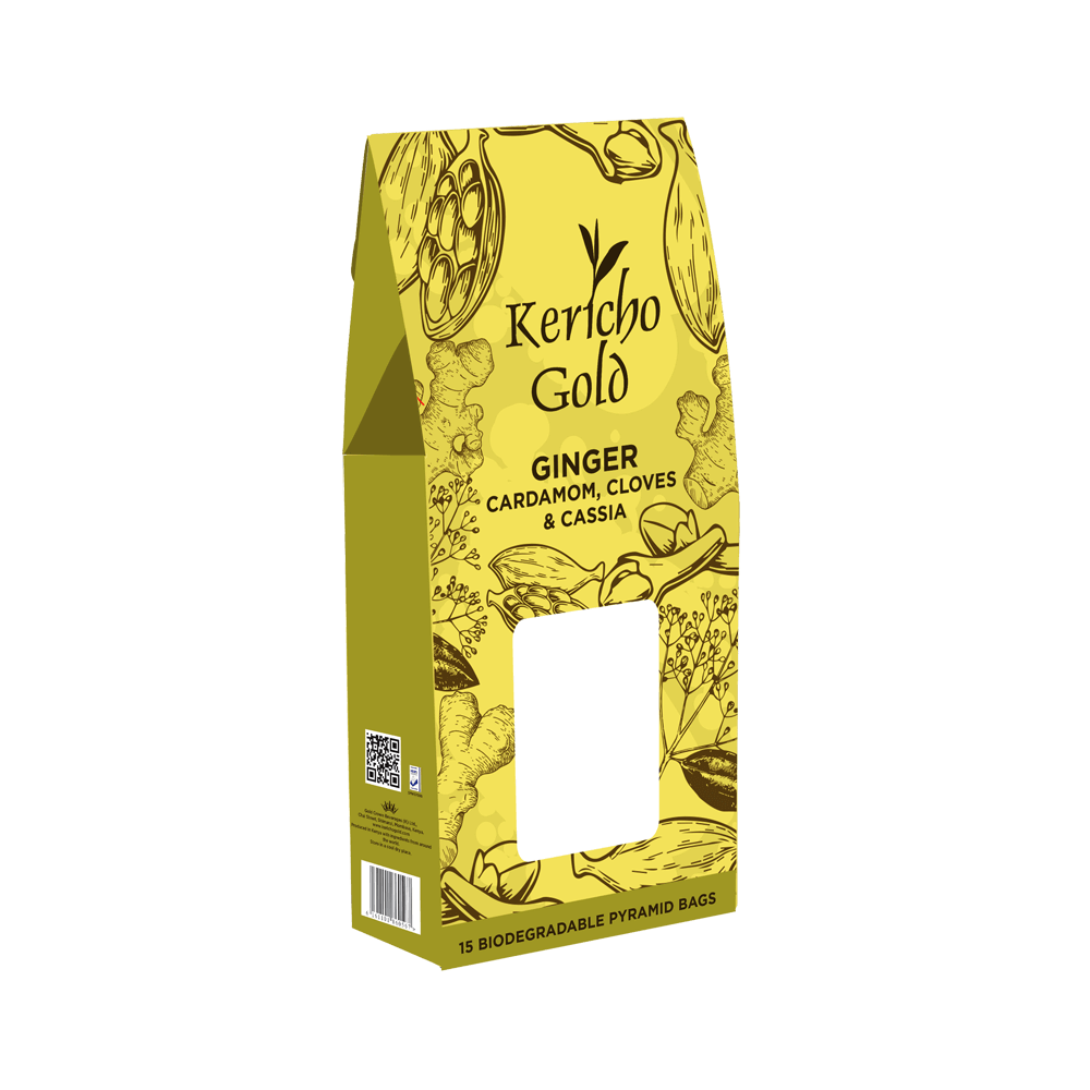 BARAKA CHAI 25 ENVELOPED TEA BAGS Kericho Gold