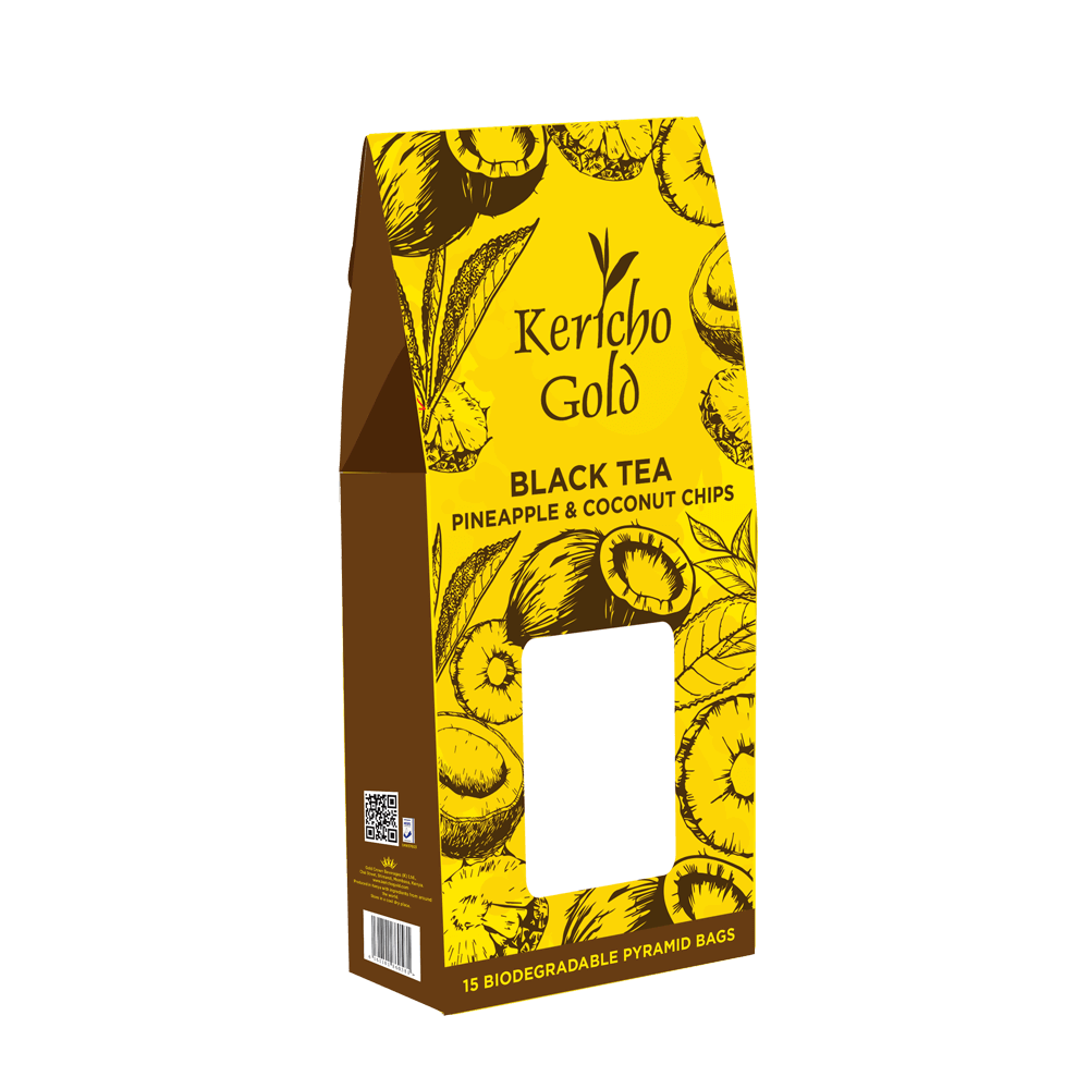 BARAKA CHAI 25 ENVELOPED TEA BAGS Kericho Gold