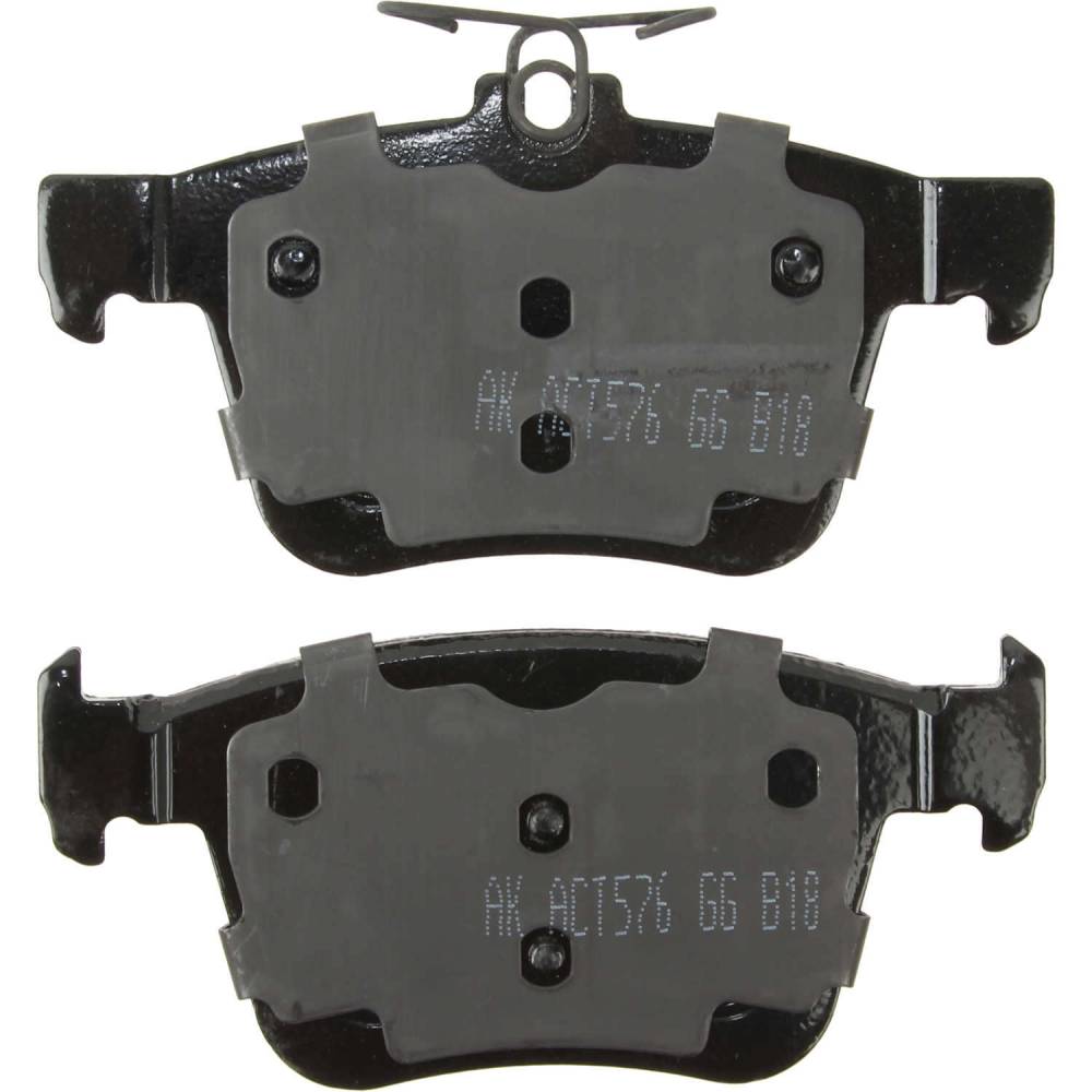 Akebono EURO Ultra Premium Ceramic Disc Brake Pad Kit (REAR) (2015 Audi A3)