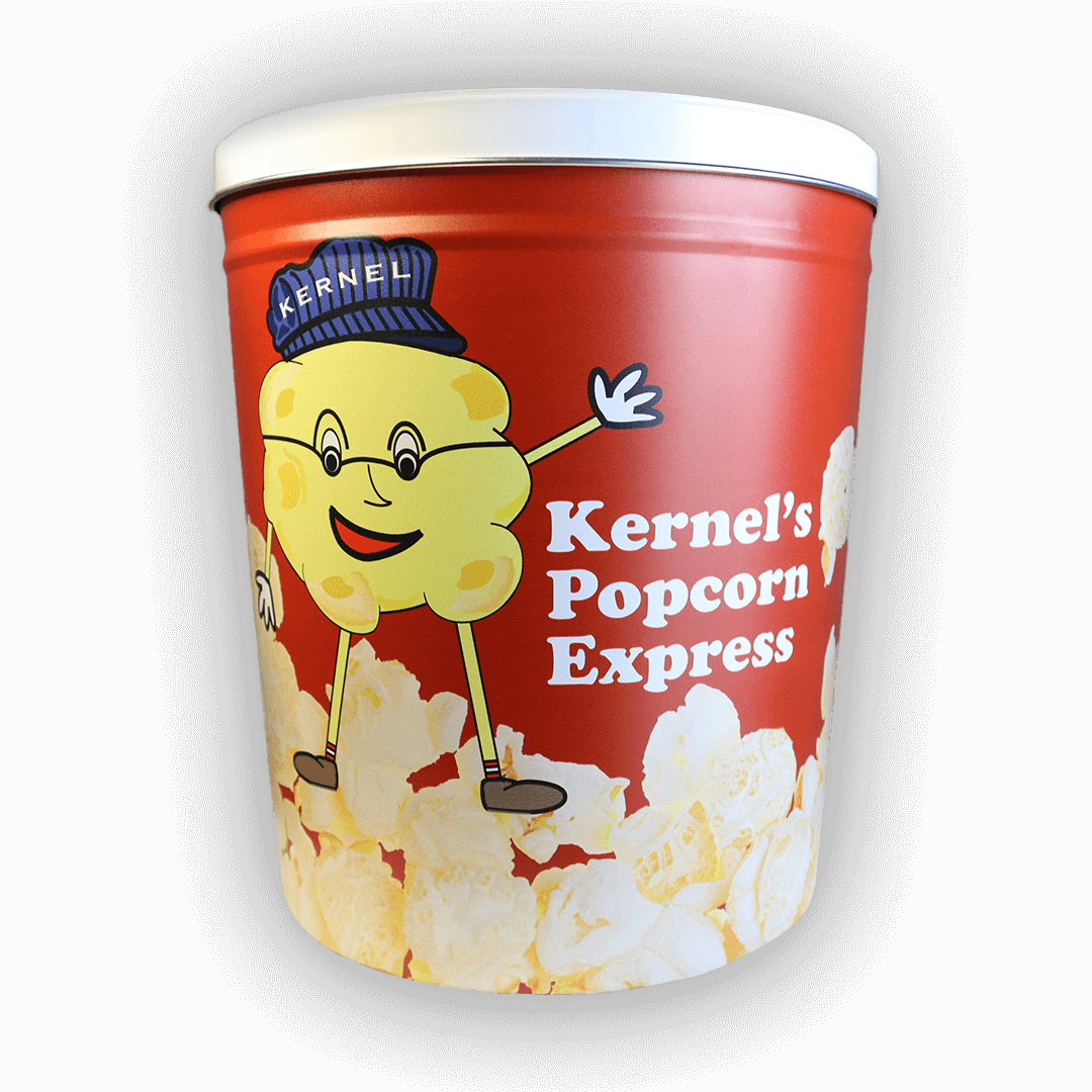 Shop Our Popcorn Tins Kernel's Popcorn Express Wichita, KS