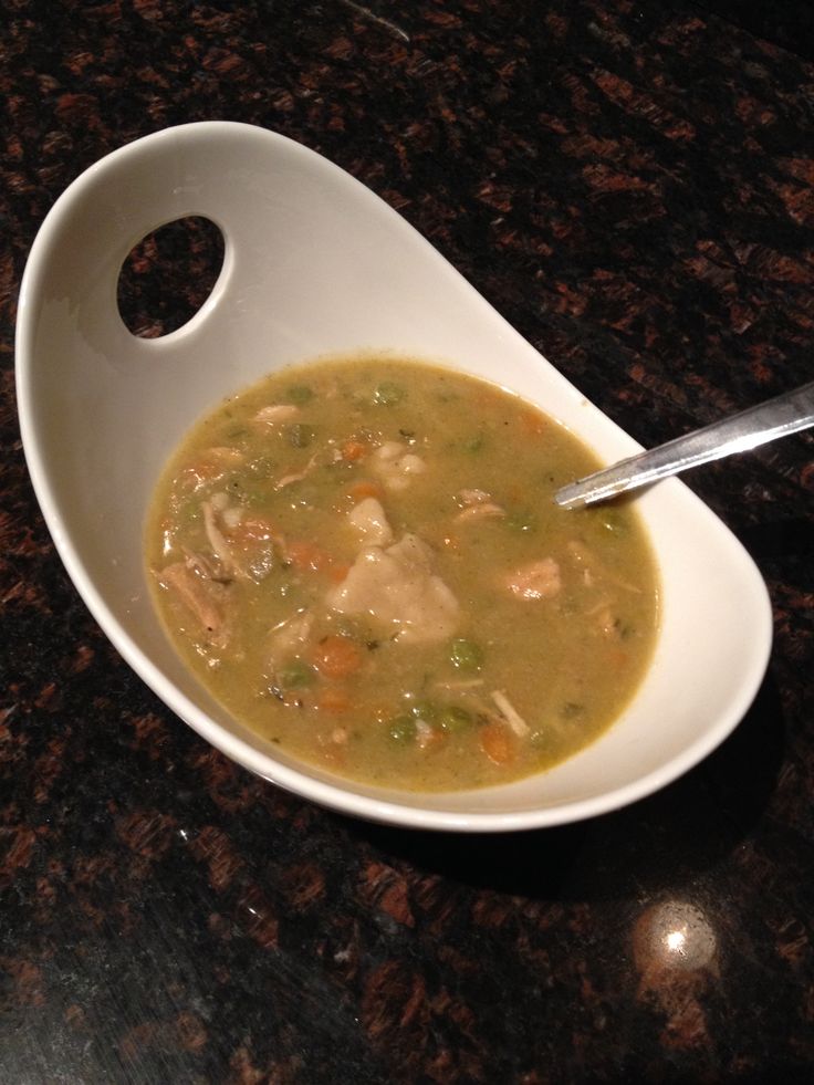 Savory Gluten Free / Dairy Free Chicken and Dumpling Soup
