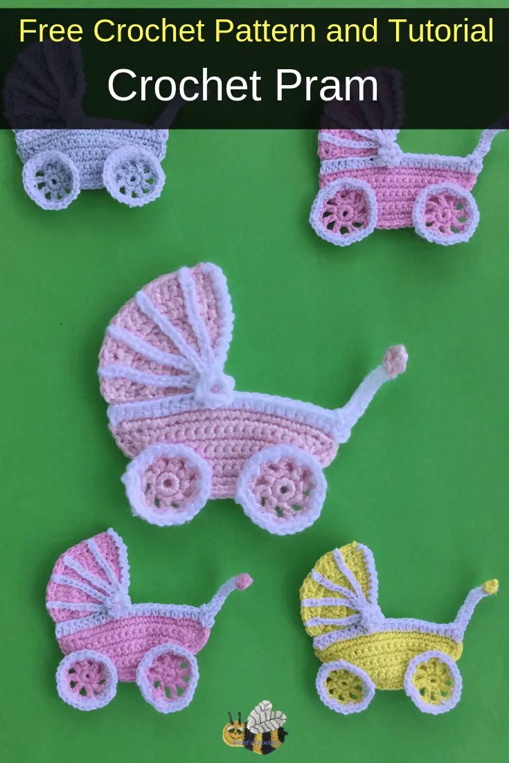 Crochet Pram Pattern • Kerri's Crochet