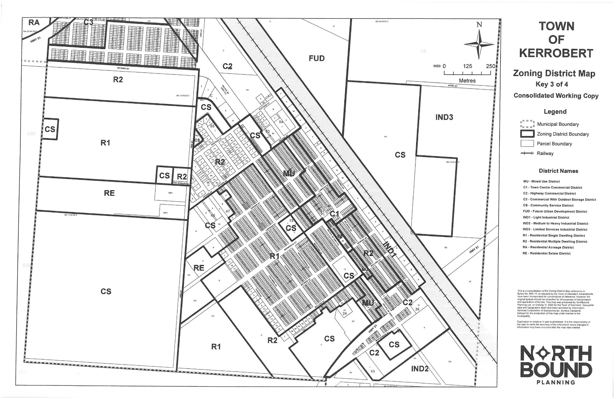 Zoning Town of Kerrobert