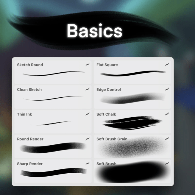 800+ 免费的 Procreate 笔刷下载 Kerry的学习笔记