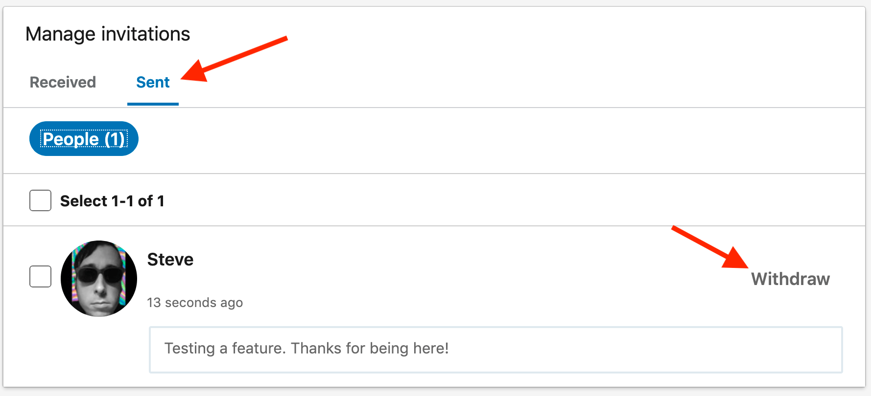 remove linkedin invitations 2 Kerry Rego Consulting