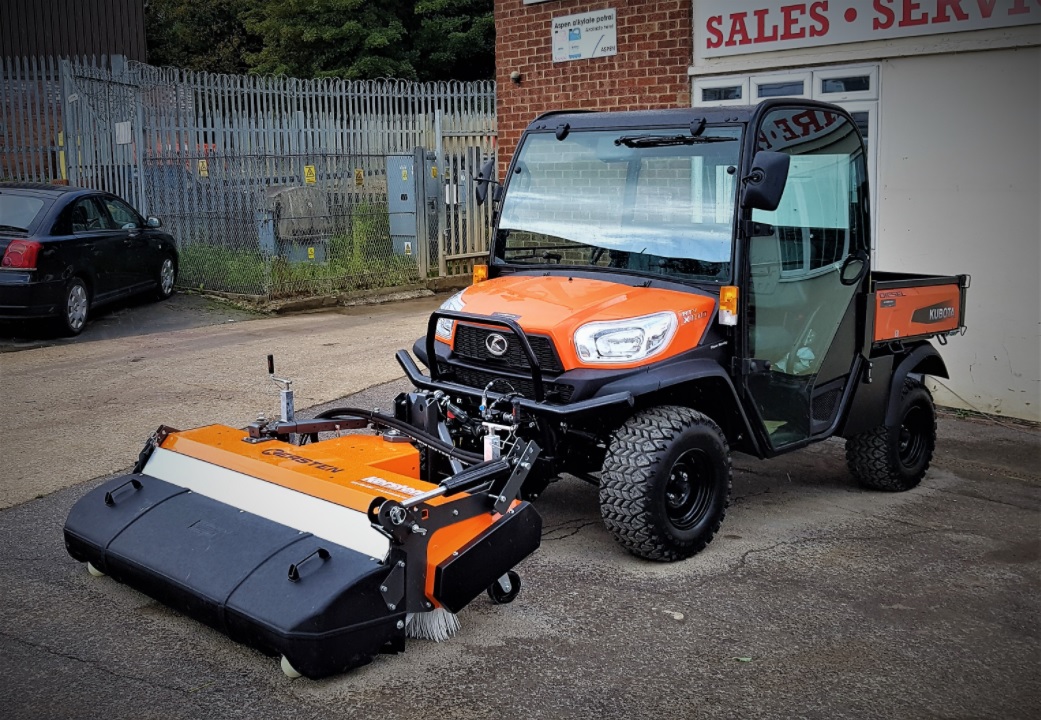 Case Study Hydraulic sweeper for Kubota RTV
