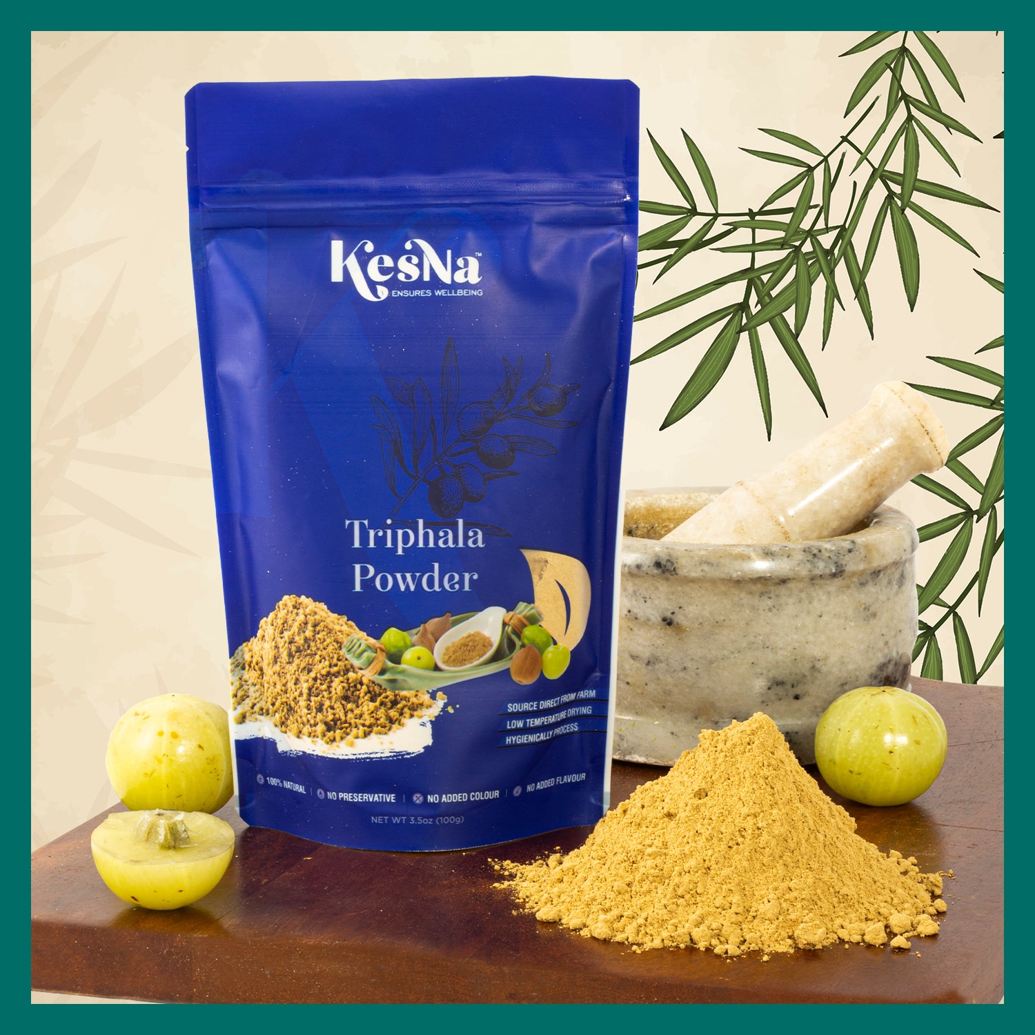 Triphala Powder for Constipation & Weight loss 100 Natural