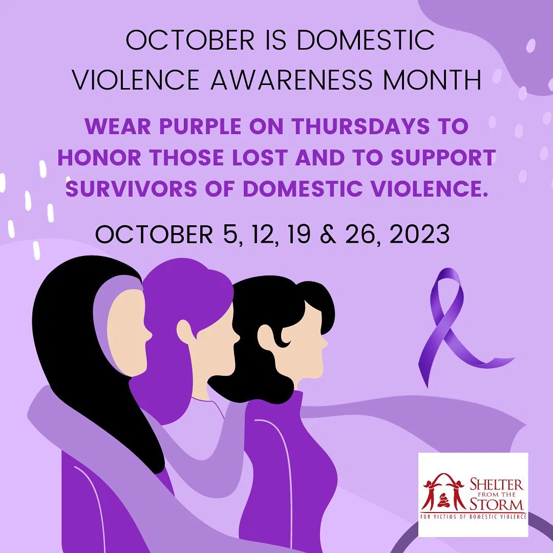 October is Domestic Violence Awareness Month Local nonprofit