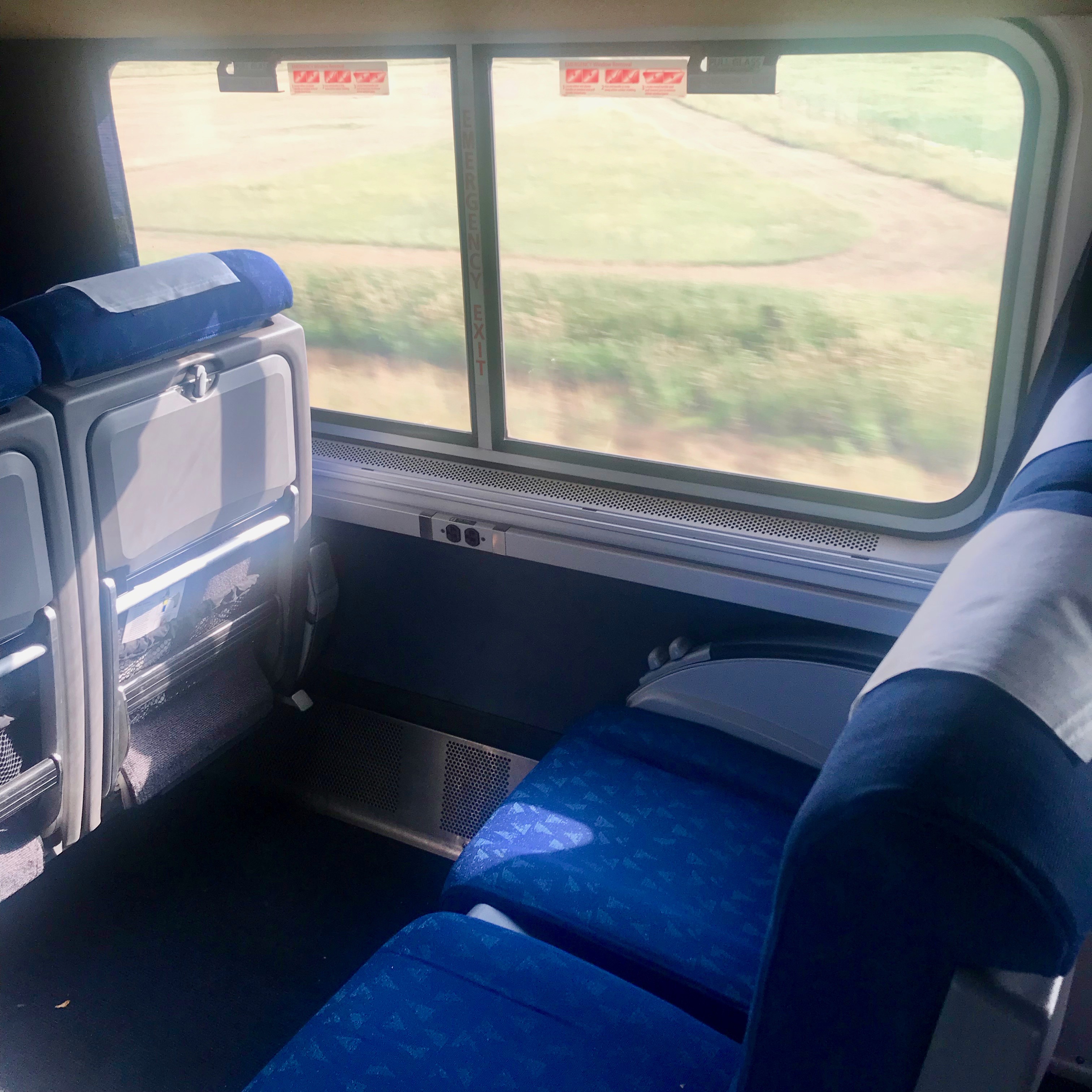 Amtrak Coach Seats Recline Matttroy