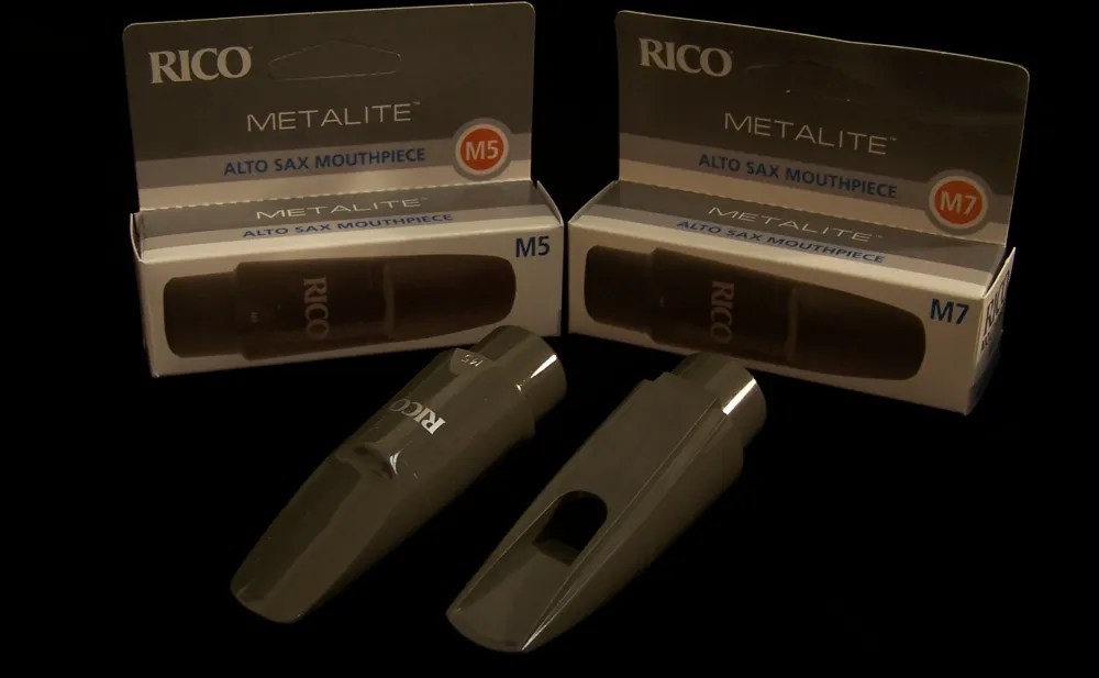 Rico Metalite Alto Sax Mouthpieces M5 M7
