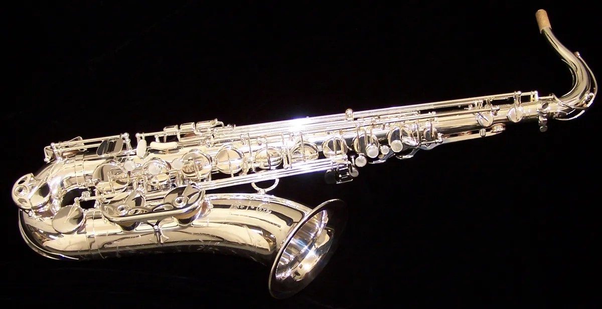 54JS Selmer Series II Silver Plate Tenor Sax Official