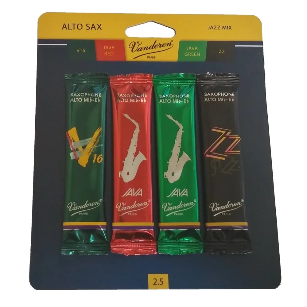 Vandoren Alto Sax Jazz Reed Sample Kit Always 50 Off!