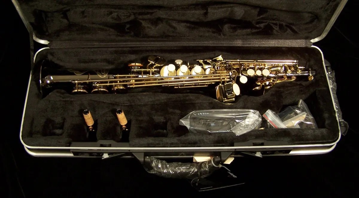 Antigua Soprano Sax Black Nickel Plated KesslerMusic
