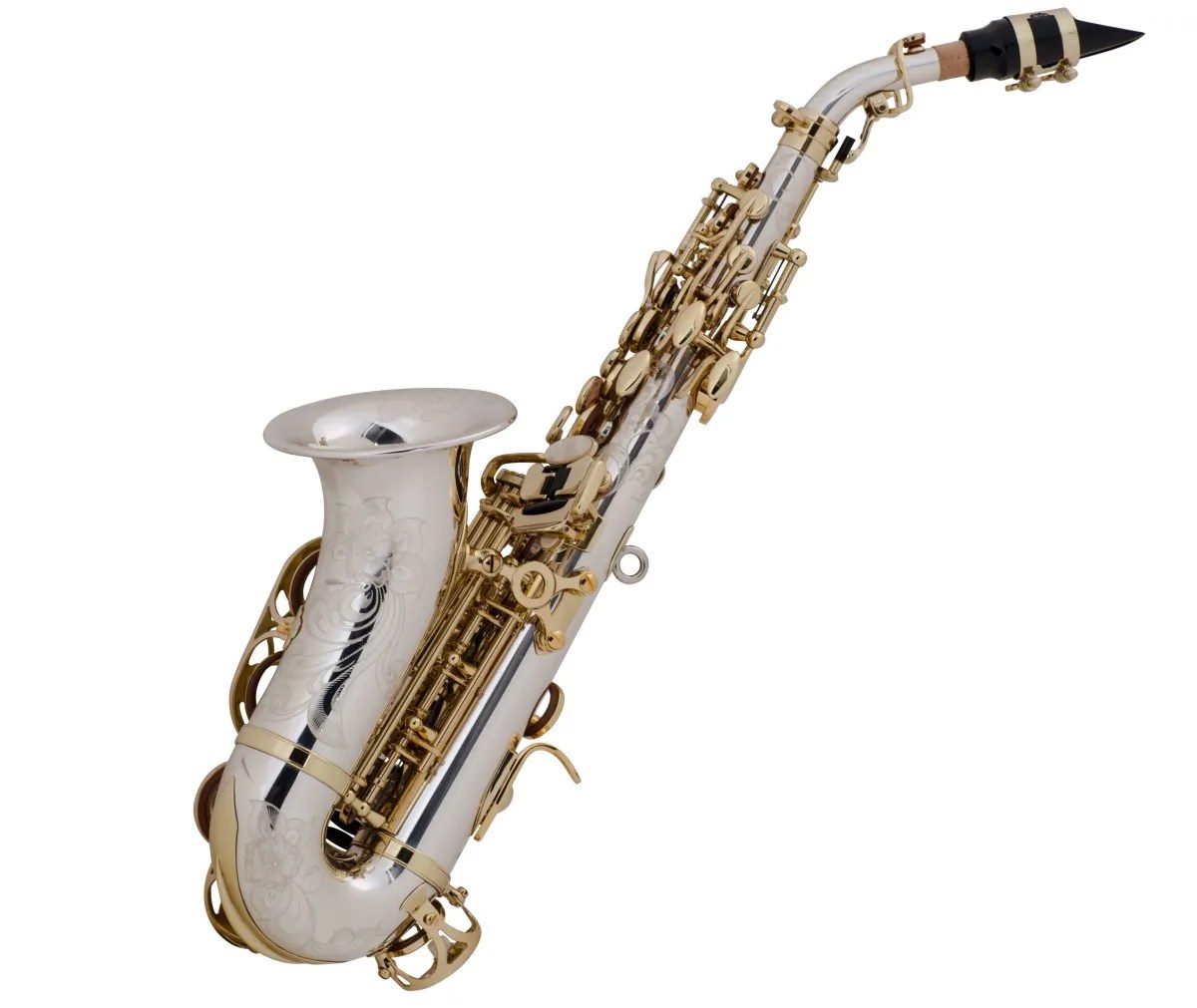 SC9937 Yanagisawa Solid Silver Curved Soprano Sax