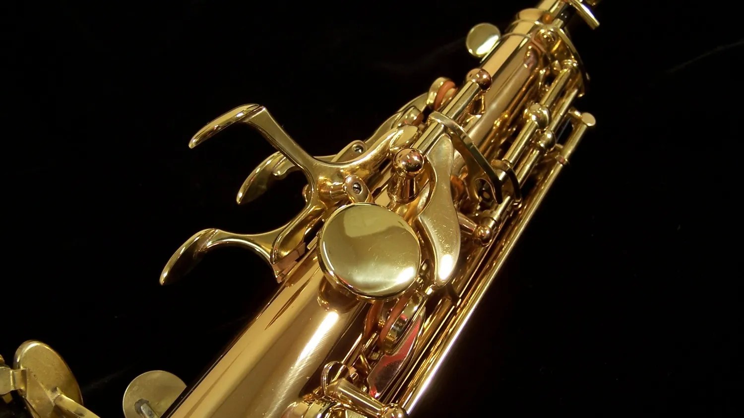 Antigua Red Brass Soprano Sax KesslerMusic