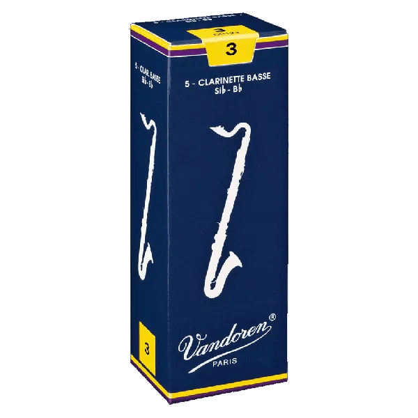 Vandoren Bass Reeds Blue Box Traditional