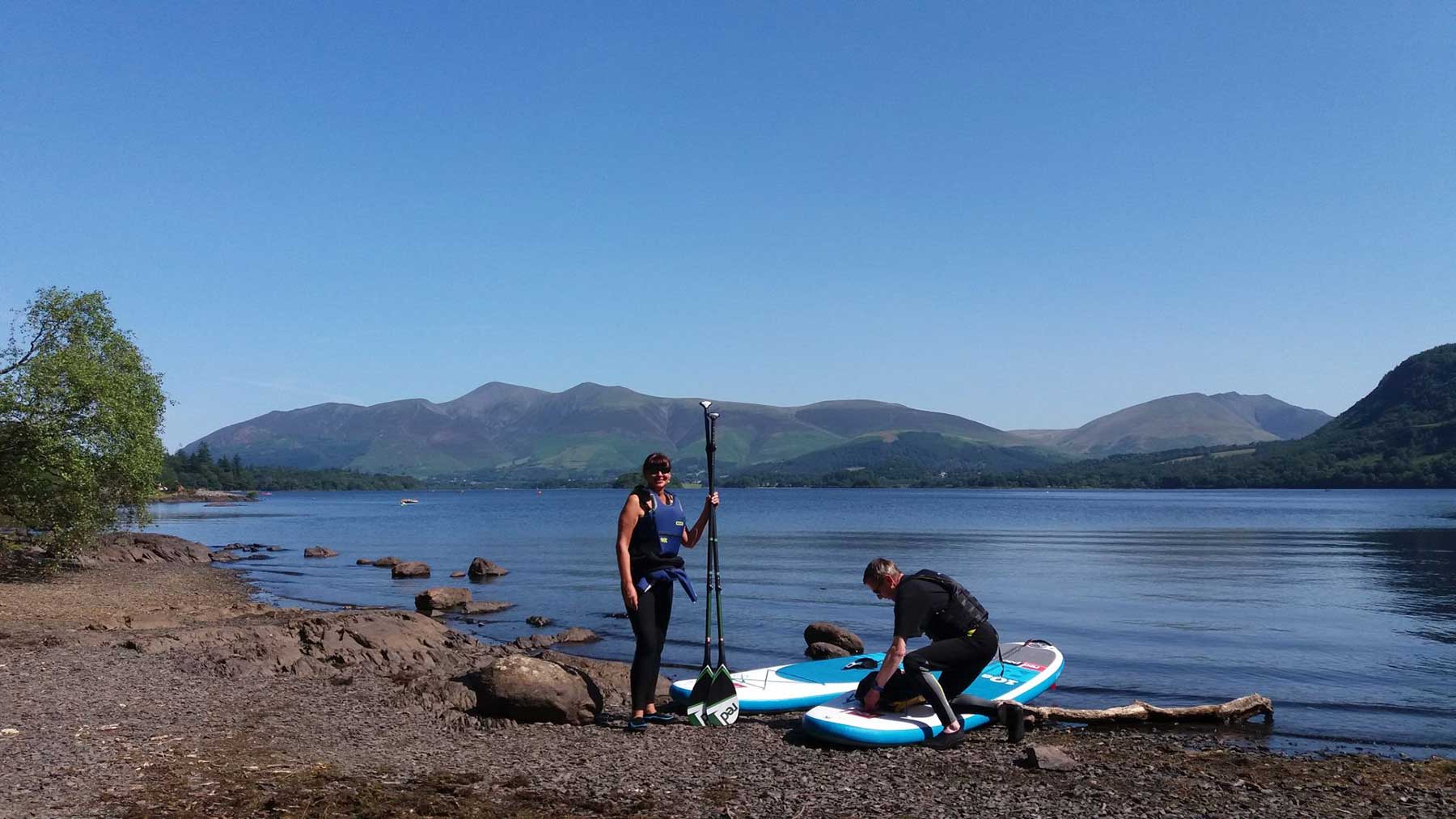 SUP Intro Session Keswick Holiday Properties