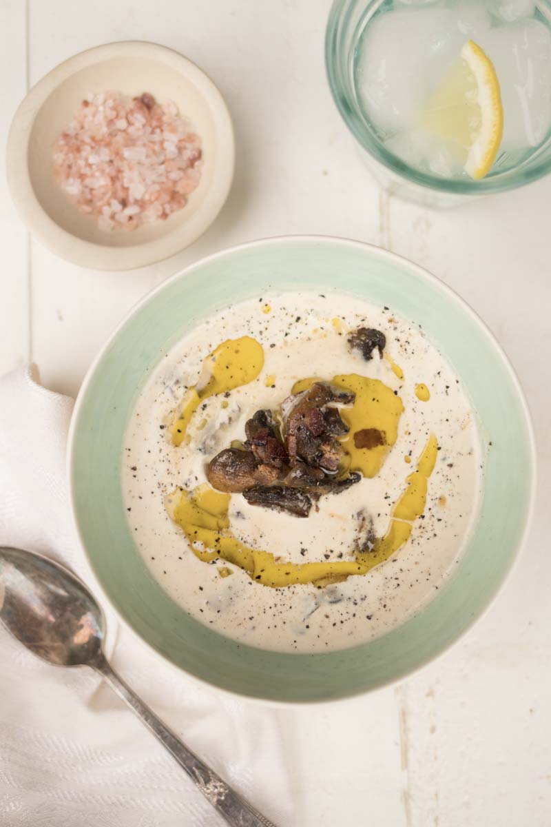 Mushroom Truffle Bisque KetoAdapted