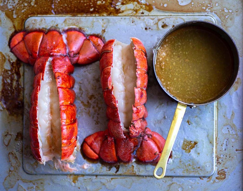 Baked Garlic and Herb Lobster Tails KetoAdapted