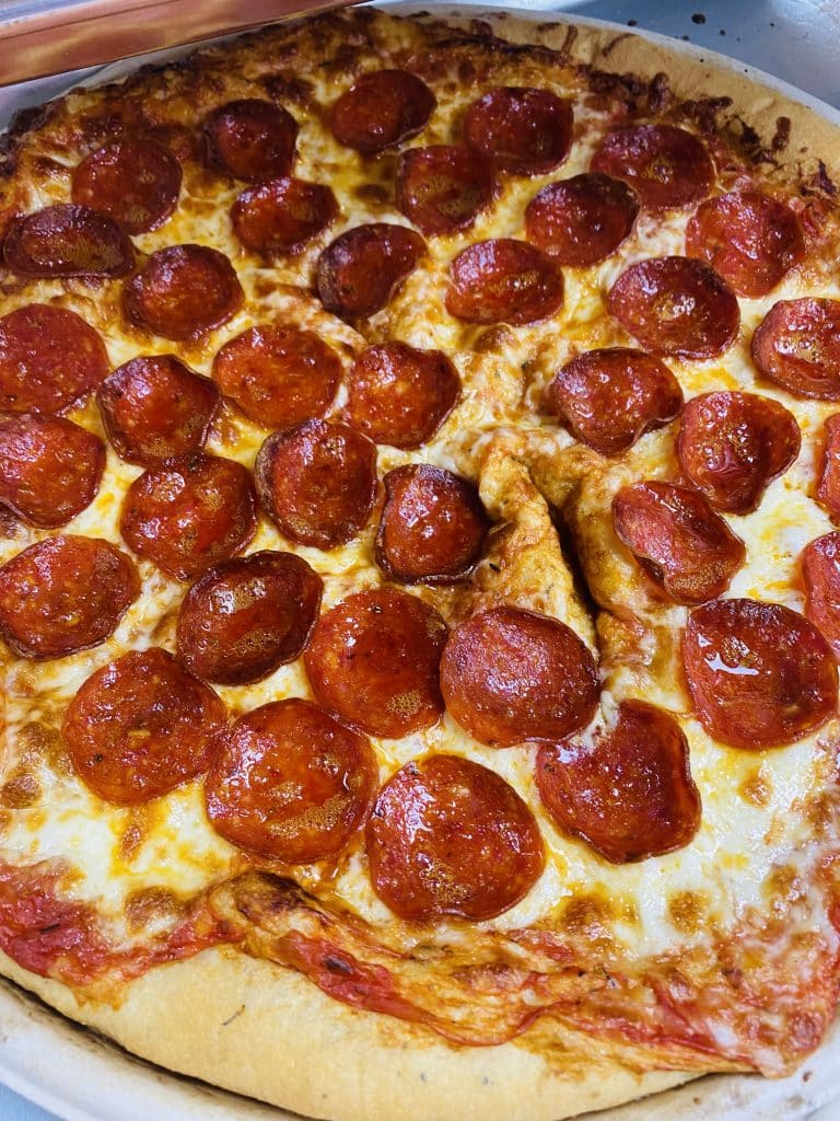 Pizzeria Style Pizza 14" Refrigerated Keto Bread Calgary